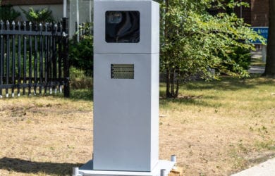 Photo radar camera on a residential Toronto street. Here are ways you can fight a photo radar ticket.